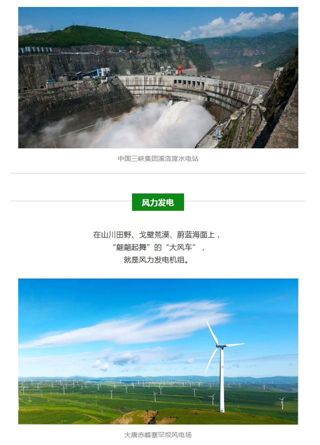 火電、核電、水電、風(fēng)電、光伏發(fā)電